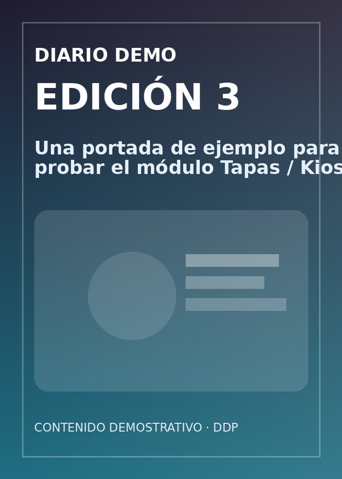 Diario Demo · 26/10/2026