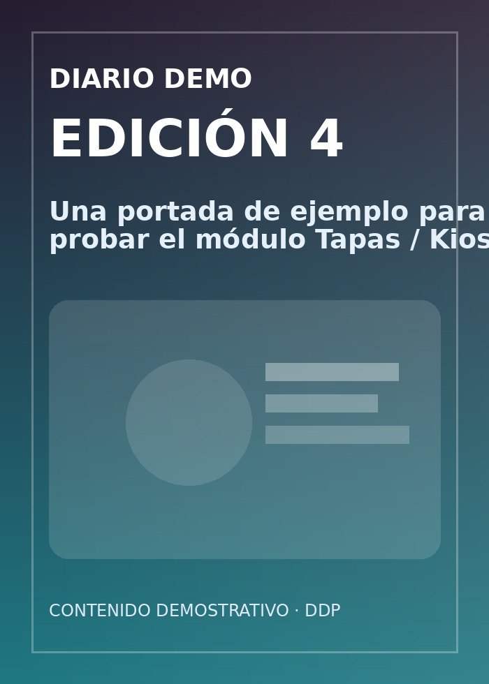 Diario Demo · 25/10/2026